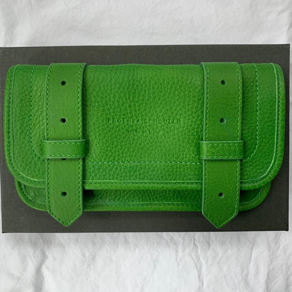 PROENZA SCHOULER PS1 Wallet Kelly Green *NEW*